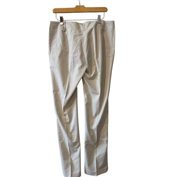 Theory Low Rise Straight Leg Pants Sand 8 - Picture 4 of 6